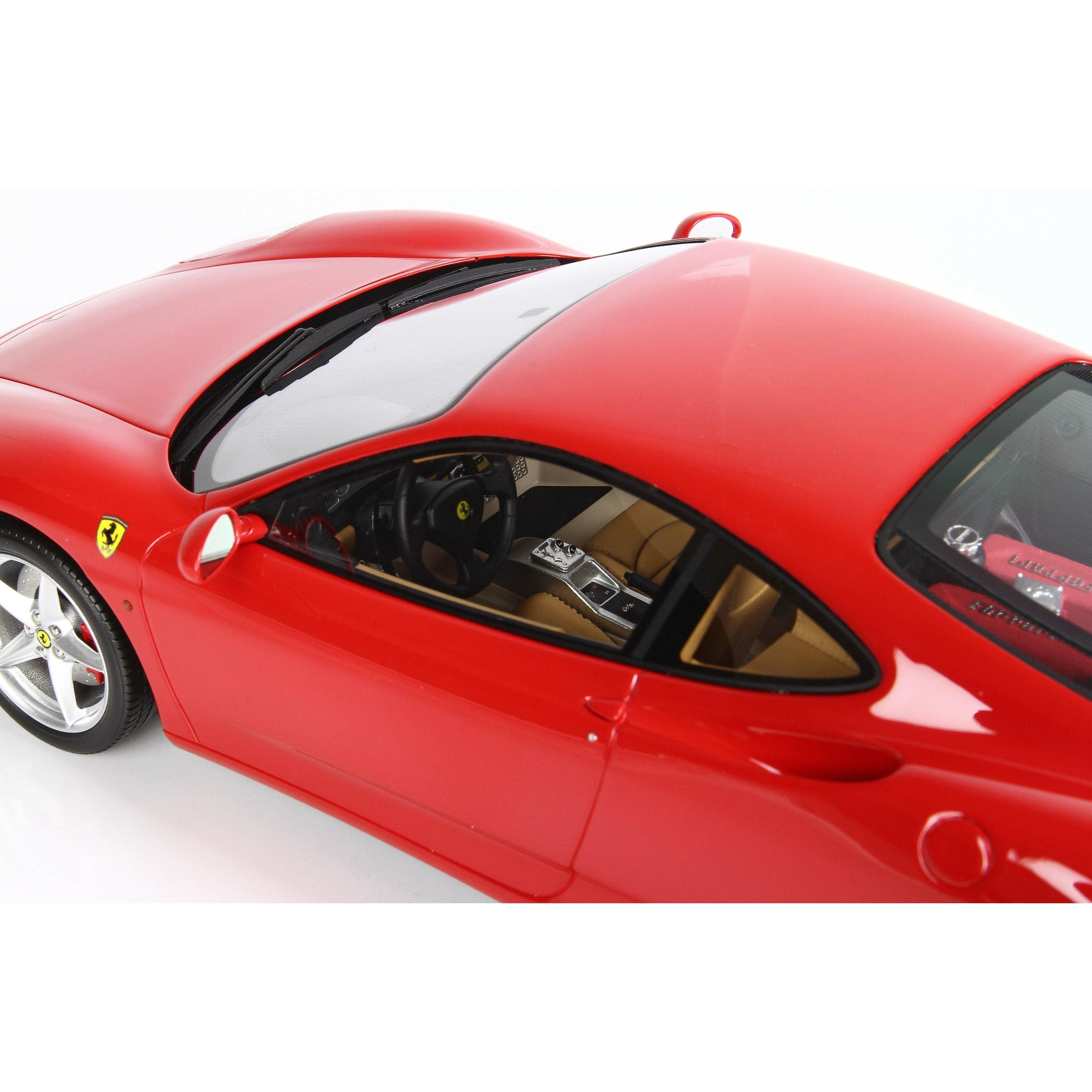 BBR 1/18 Ferrari 360 Modena 1999 Rosso Corsa 322 Cambrio F1 Gear Box