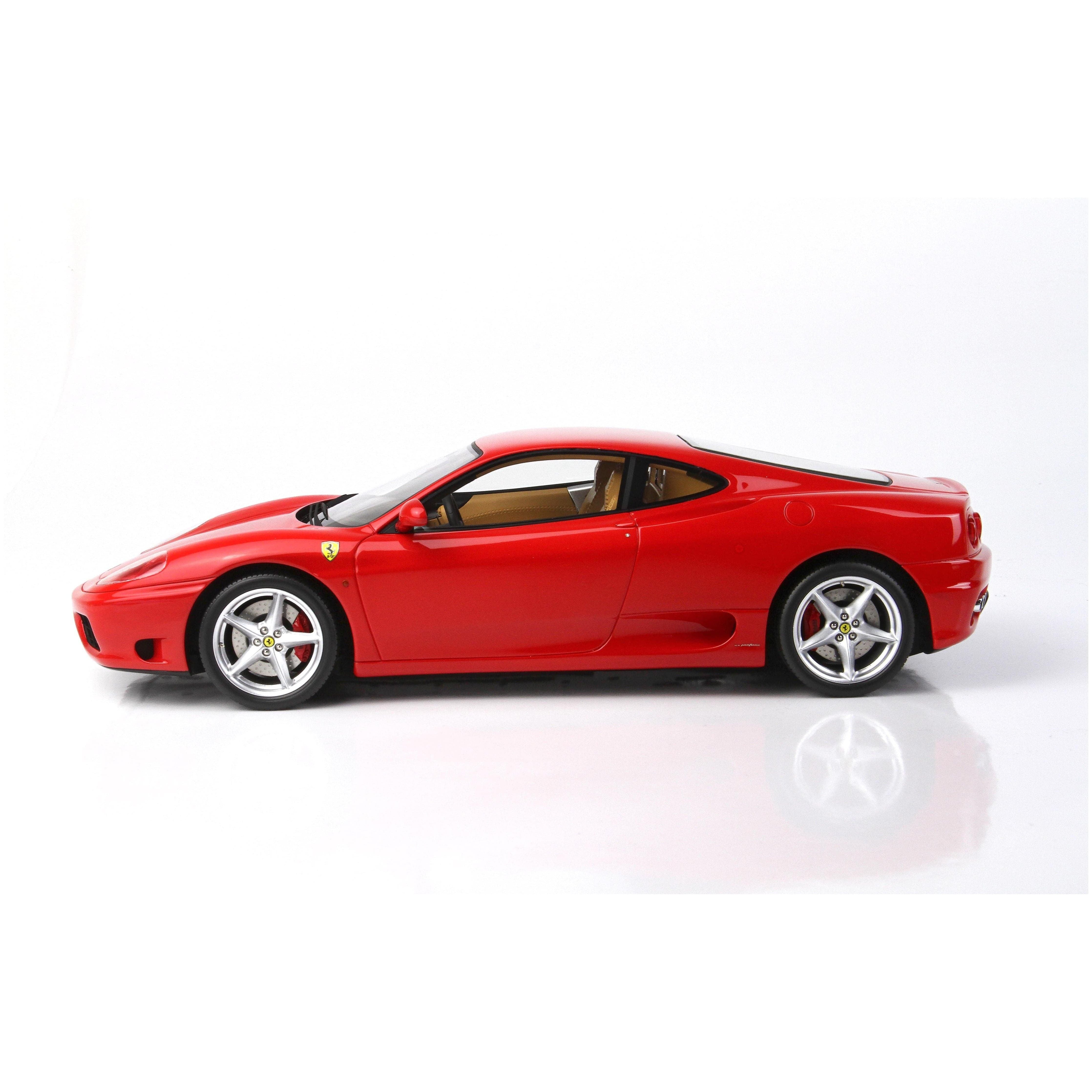 BBR 1/18 Ferrari 360 Modena 1999 Rosso Corsa 322 Cambrio F1 Gear Box