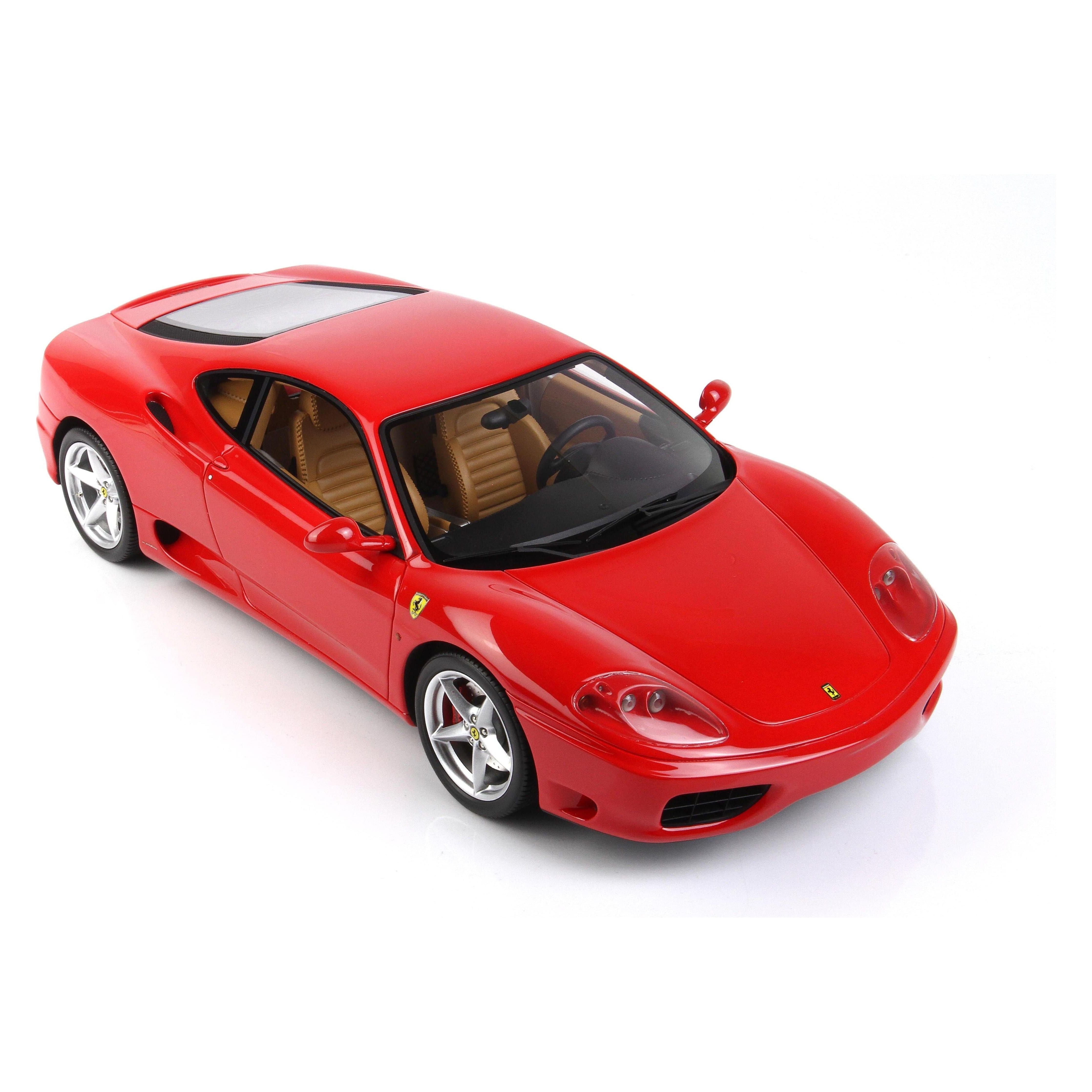 BBR 1/18 Ferrari 360 Modena 1999 Rosso Corsa 322 Cambrio F1 Gear Box