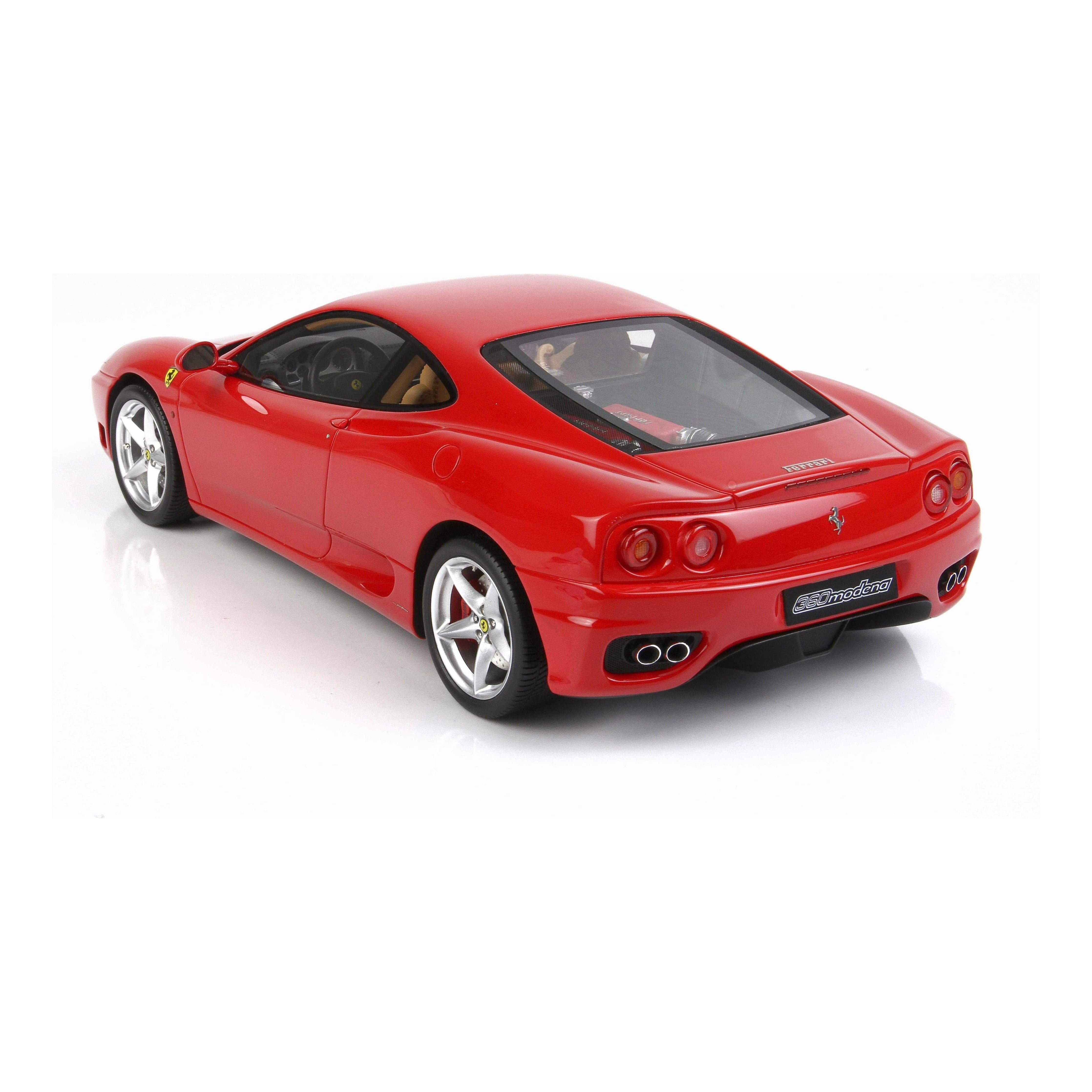 BBR 1/18 Ferrari 360 Modena 1999 Rosso Corsa 322 Cambrio F1 Gear Box