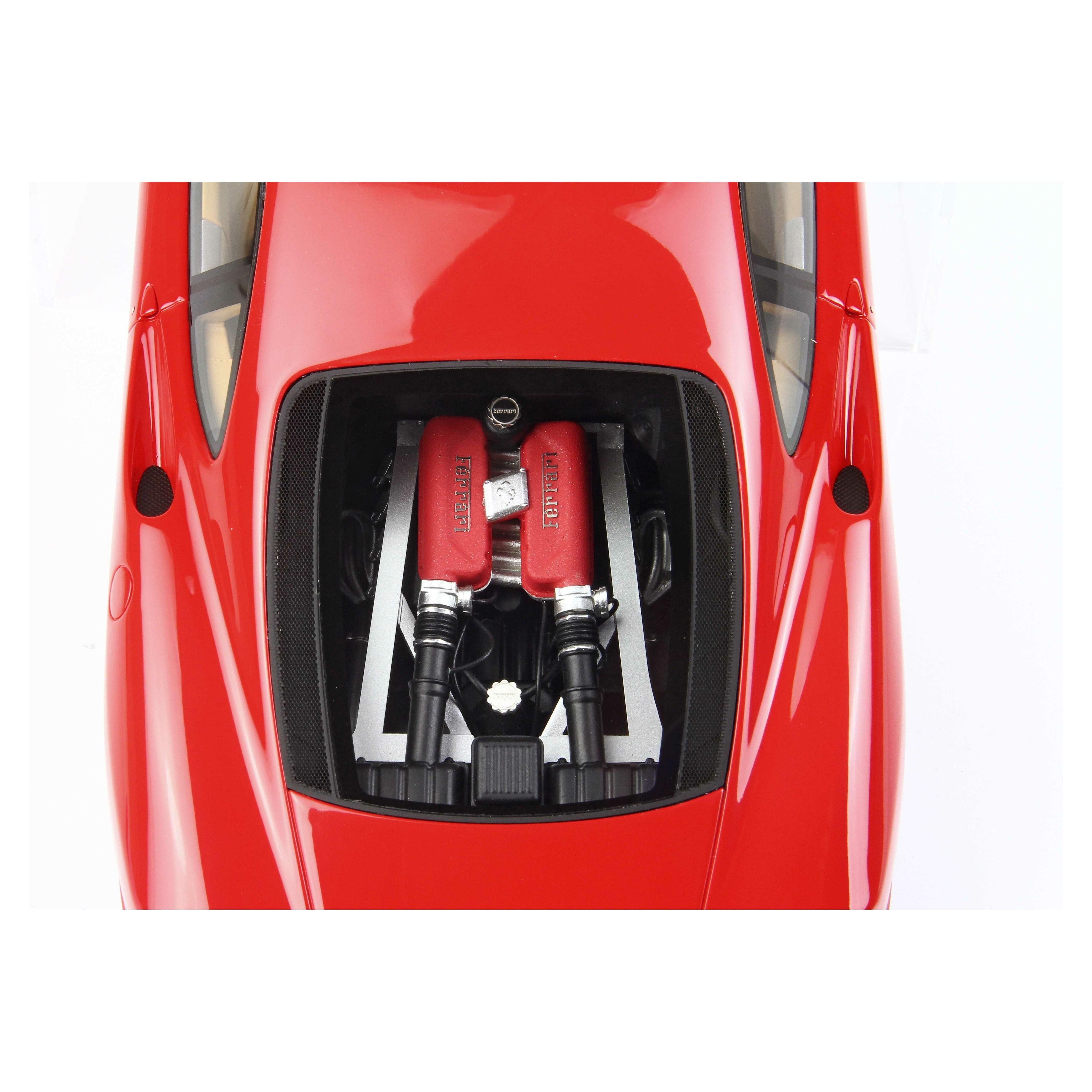 BBR 1/18 Ferrari 360 Modena 1999 Rosso Corsa 322 Cambrio F1 Gear Box