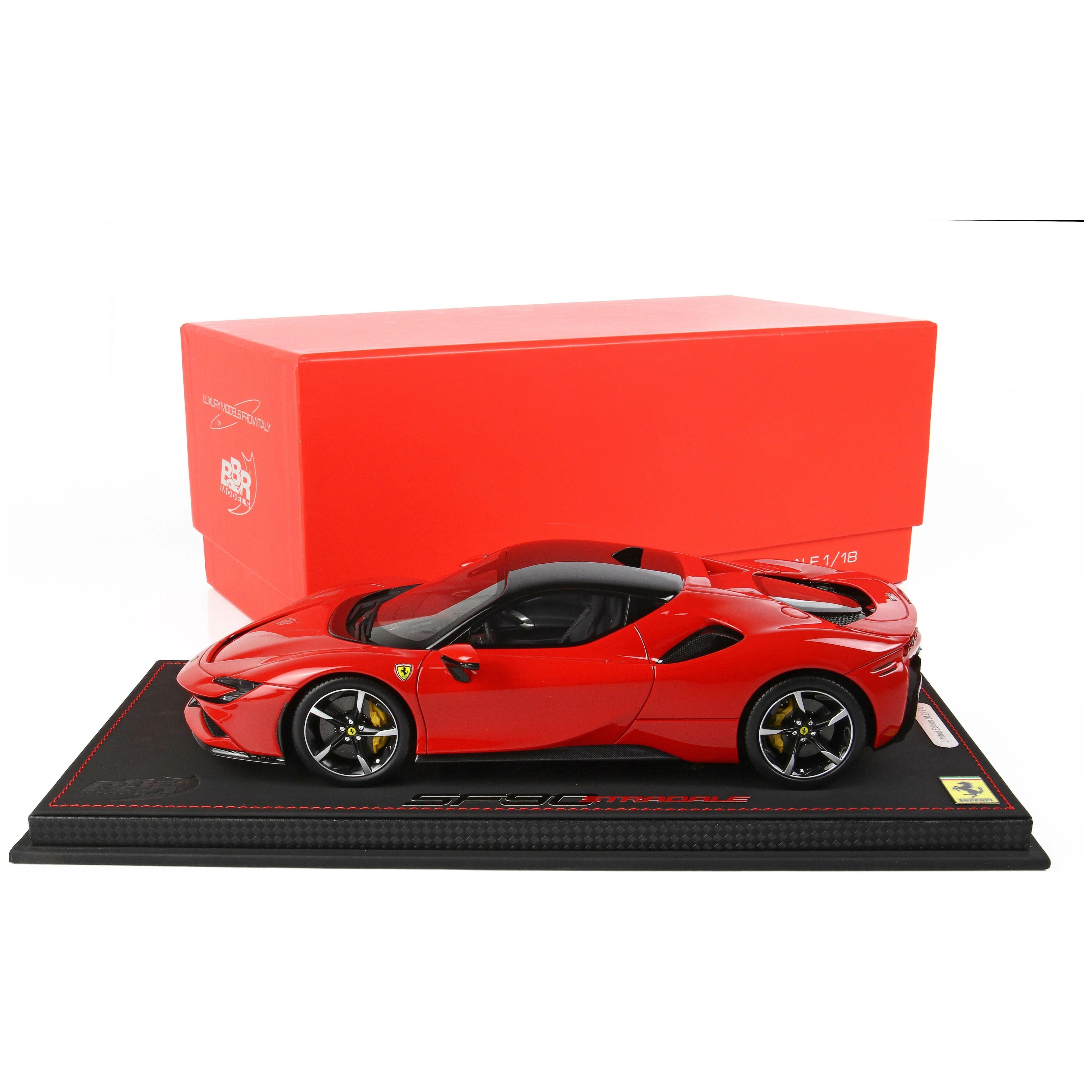 BBR 1/18 Ferrari SF90 Stradale Rosso Corsa 322
