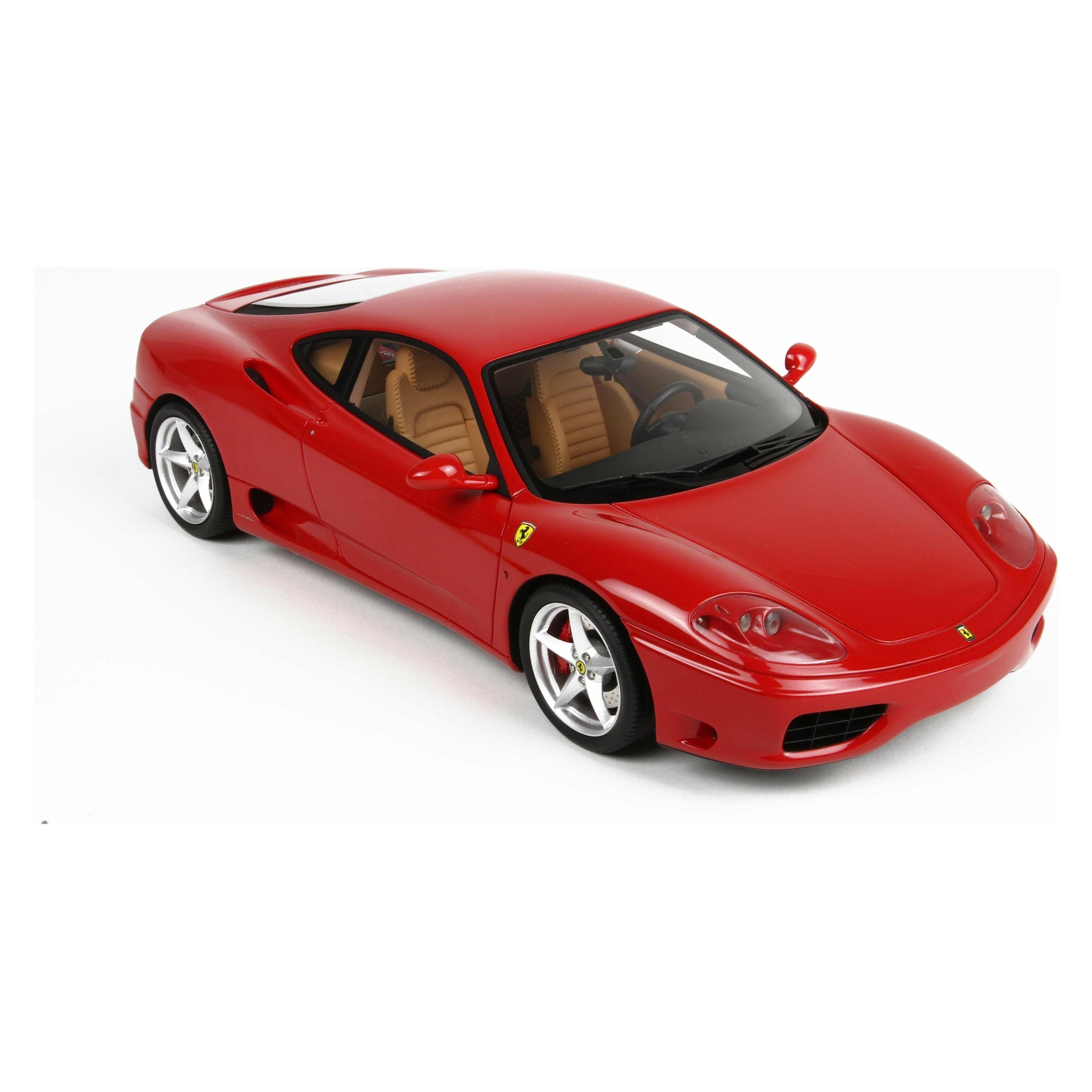 BBR 1/18 Ferrari 360 Modena フェラーリ 1/18 BBR Ferrari 360 Modena Spider (Red with Italian Stripe) Car