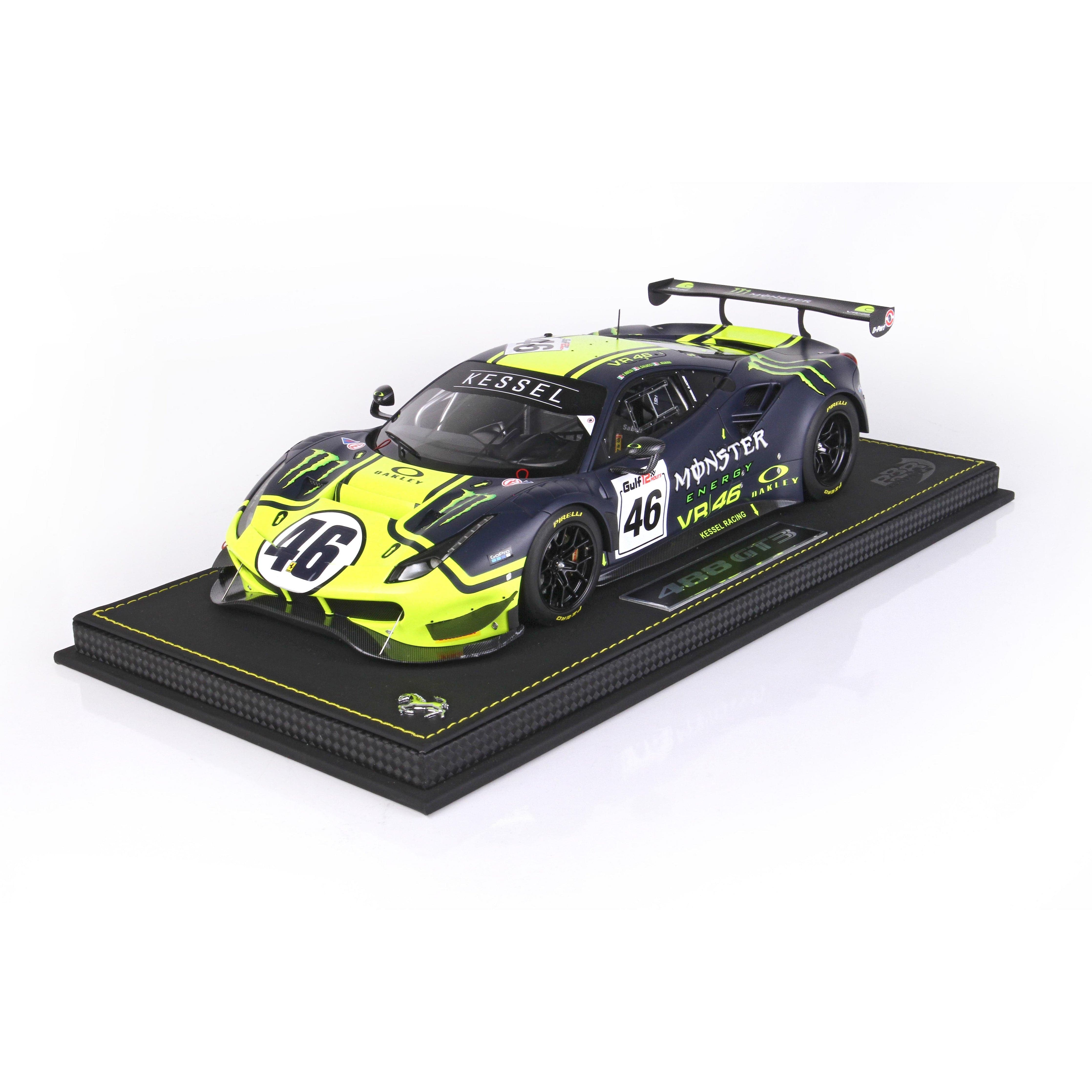 BBR 1/18 Ferrari 488 GT3 Valentino Rossi Team Kessel