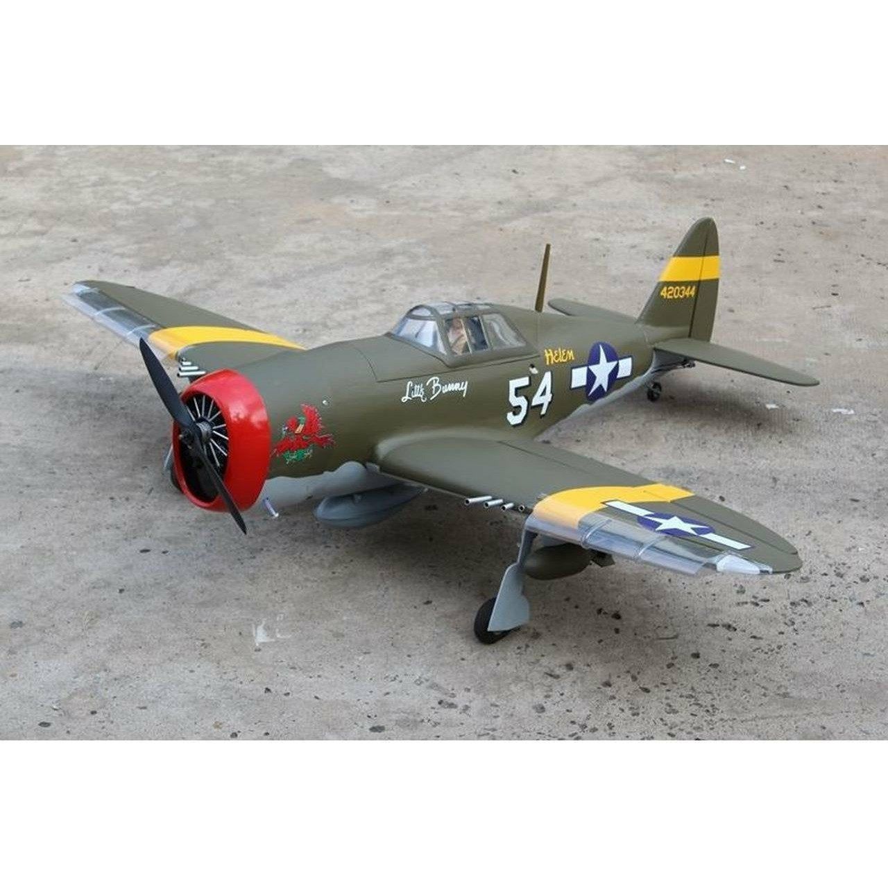 Seagull Models P-47D Little Bunny Mk II RC Plane, 10cc ARF