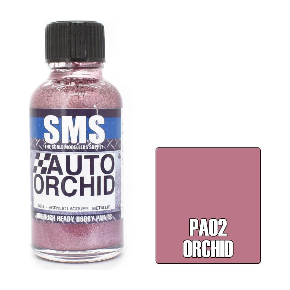 SMS Auto Colour Orchid Acrylic Lacquer Metallic 30ml