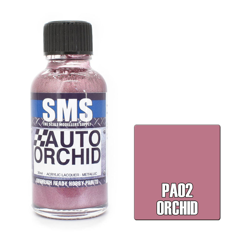 SMS Auto Colour Orchid Acrylic Lacquer Metallic 30ml