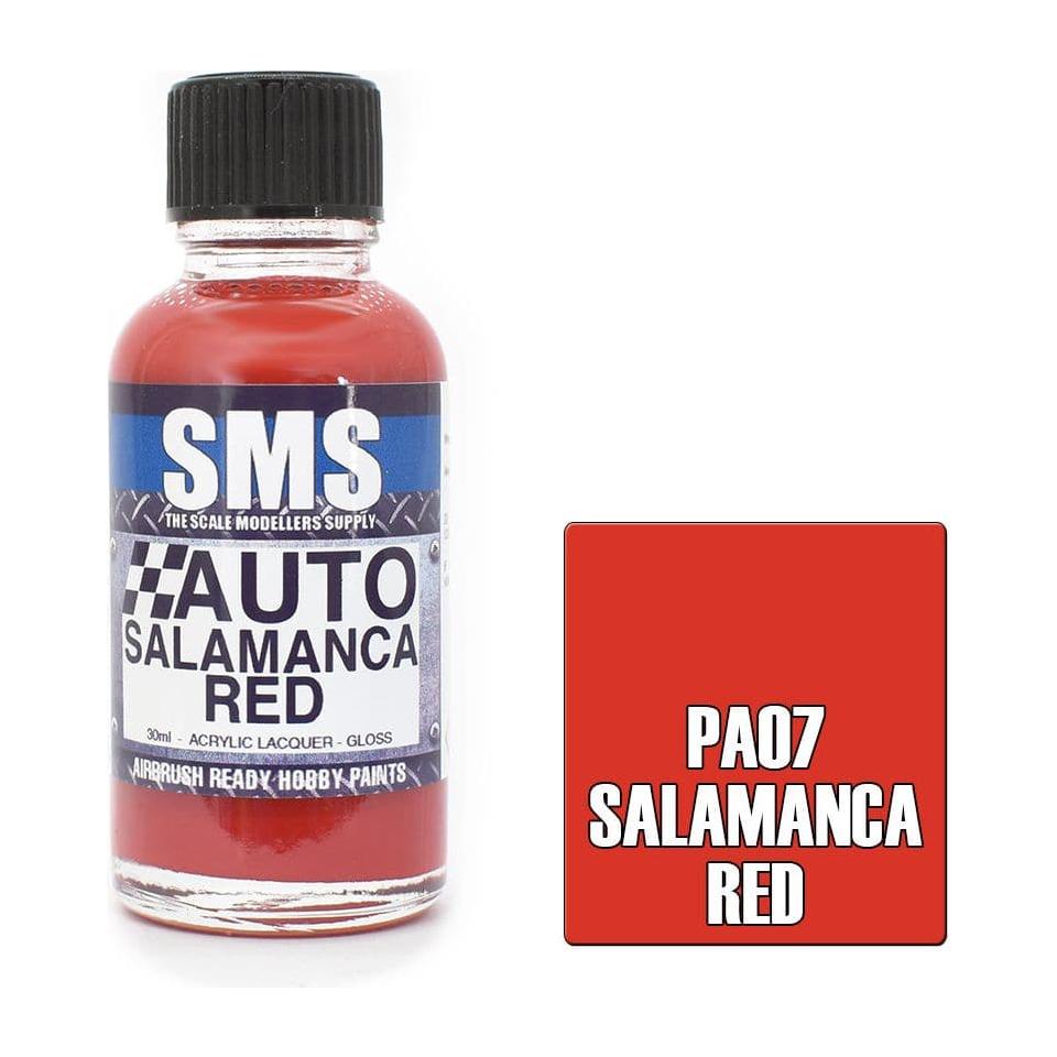 SMS Auto Colour Salamanca Red Acrylic Lacquer Gloss 30ml