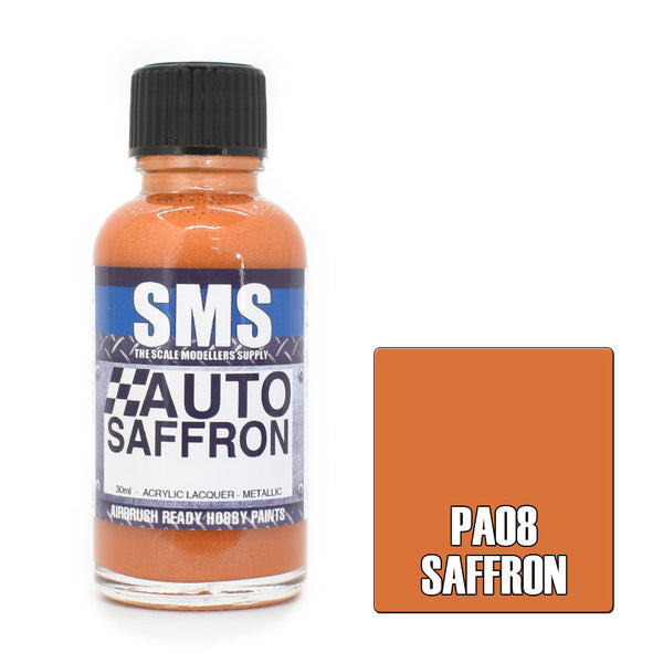 SMS Auto Colour Saffron Acrylic Lacquer Metallic 30ml