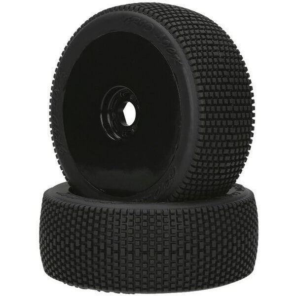 PERFORMA P1 Performa Gridlock V3 Mounted Tyre (Yellow Compound/Carbon Wheel/1/8 Buggy) (2)