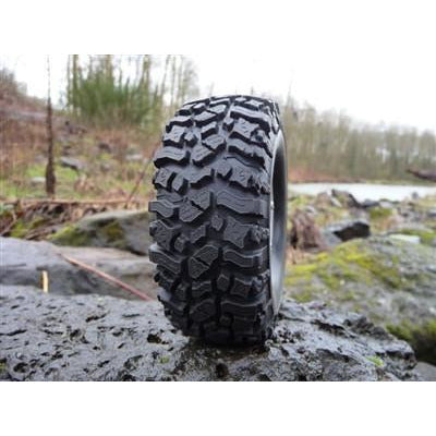 PIT BULL 1.9 Rock Beast Scale RC Tyres w/2 Stage Foam 2pcs