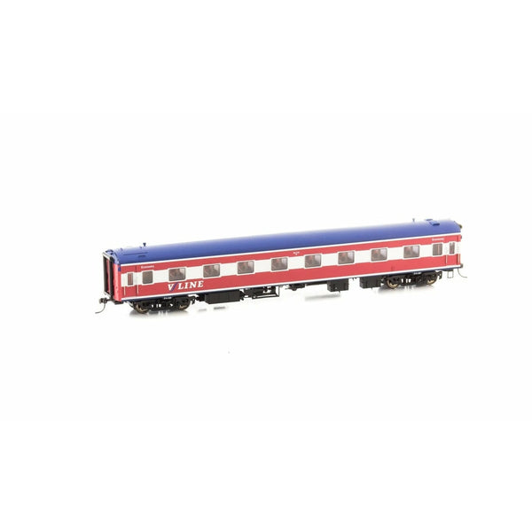 POWERLINE HO Victorian 'S' Carriage VPC 216BS V/Line Pass Corp (VPC 1) Maroon/Blue/White