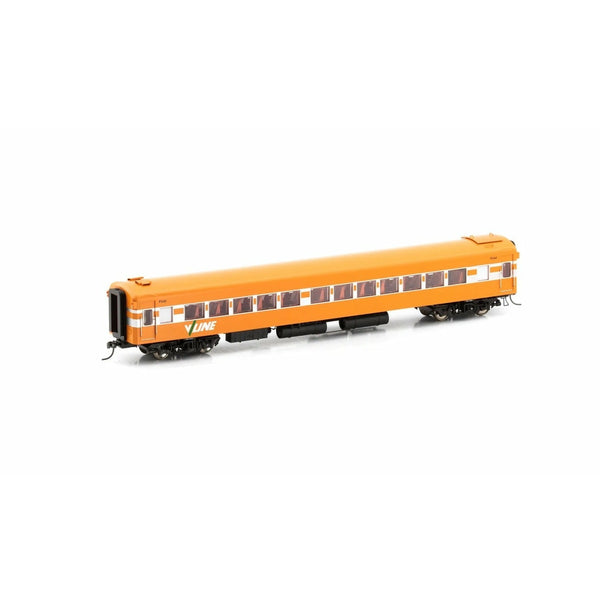 POWERLINE HO Victorian 'Z' Carriage V/Line 263VBK Tangerine and Silver First Class