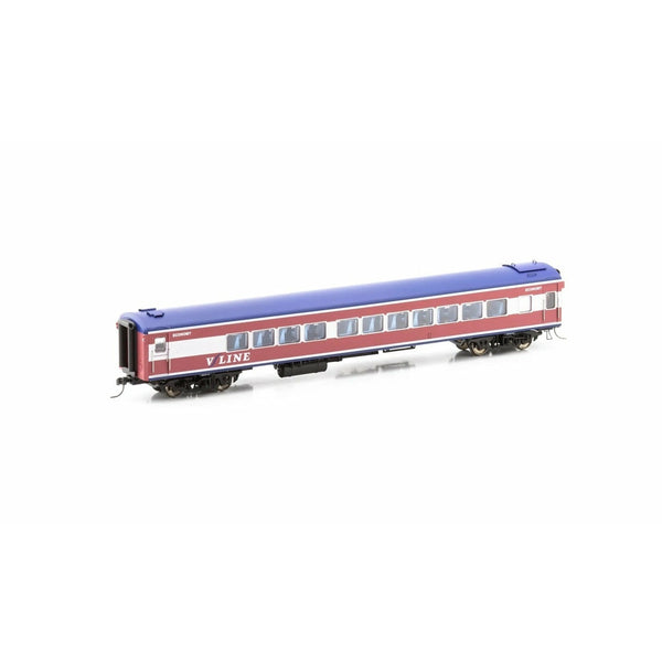 POWERLINE HO Victorian 'Z' Carriage V/Line Pass Corp VPC1 264BTN Maroon/White/Blue Economy