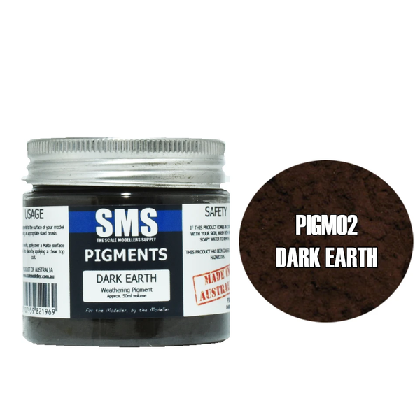 SMS Pigment Dark Earth 50ml