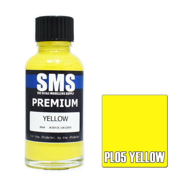 SMS Premium Yellow Acrylic Lacquer 30ml