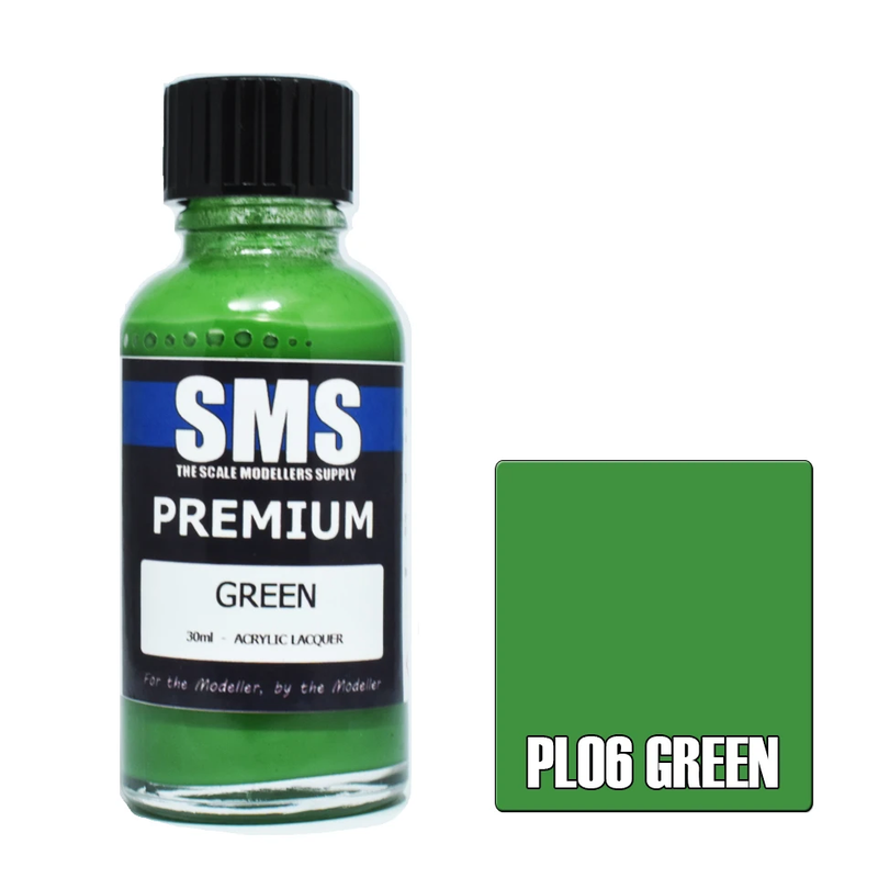 SMS Premium Green Acrylic Lacquer 30ml