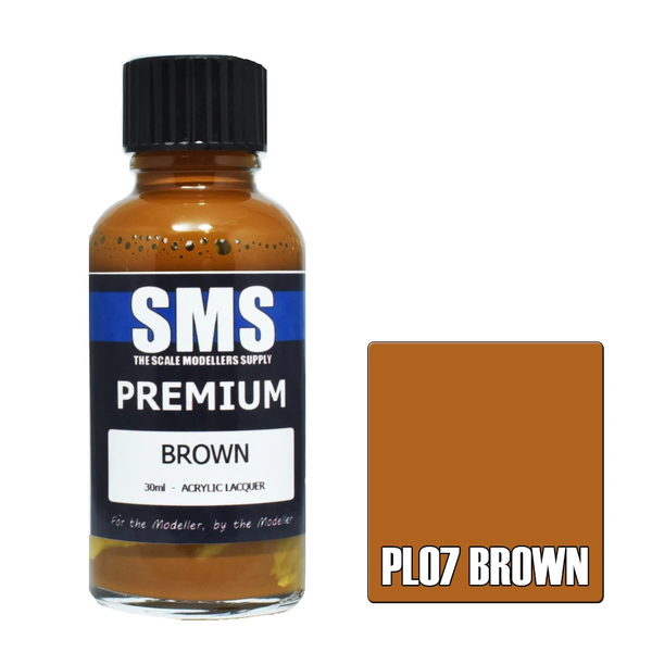 SMS Premium Brown Acrylic Lacquer 30ml