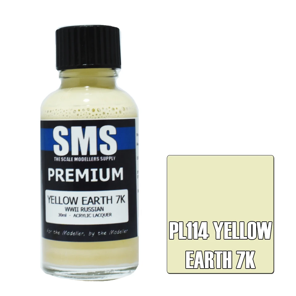 SMS Premium Yellow Earth 7K Acrylic Lacquer 30ml
