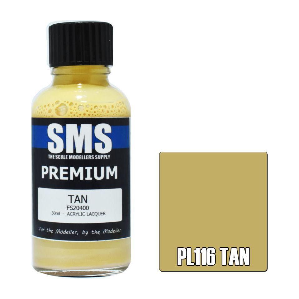 SMS Premium Tan Acrylic Lacquer 30ml