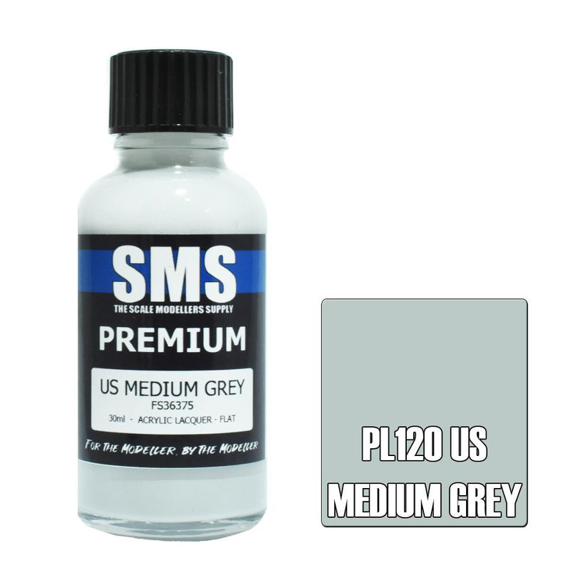SMS Premium US Medium Grey Acrylic Lacquer 30ml