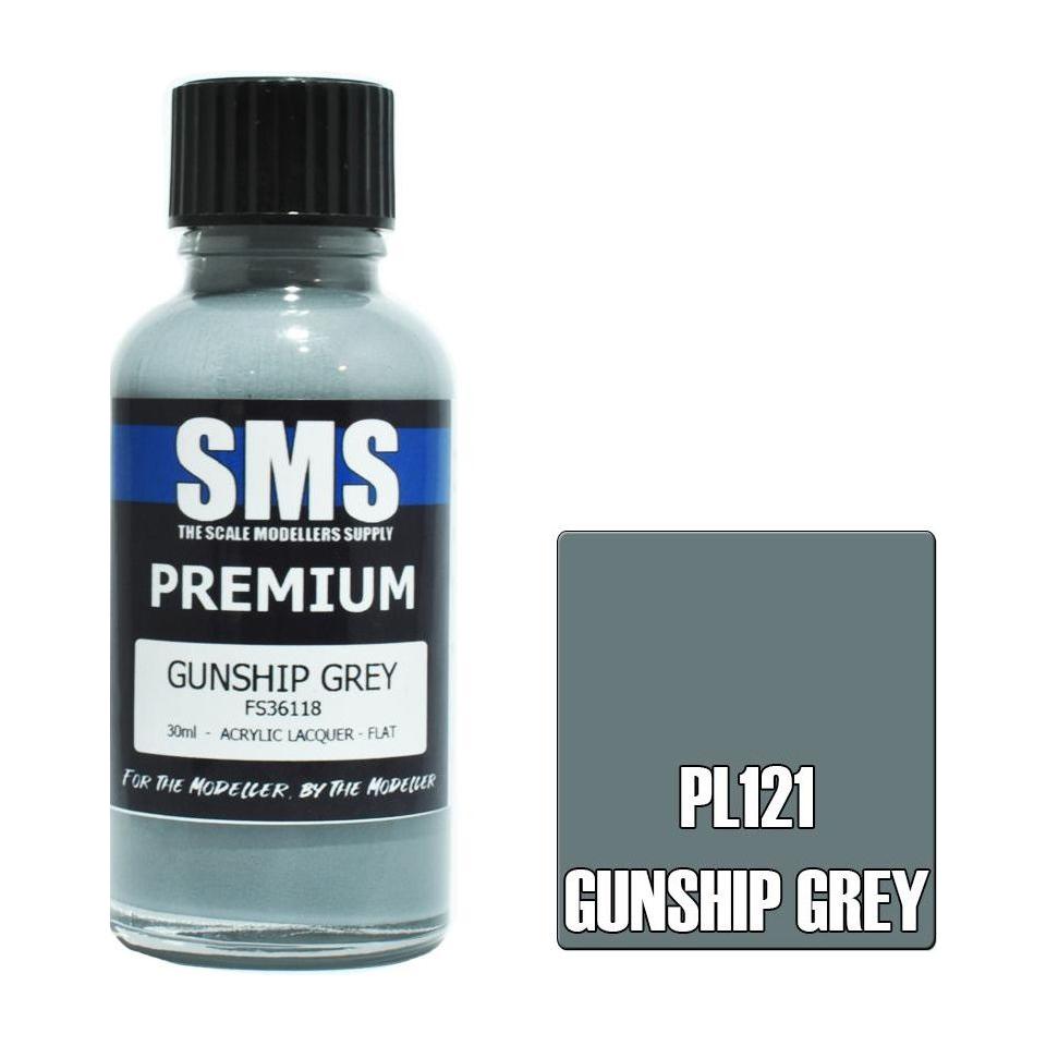 SMS Premium Gunship Grey Acrylic Lacquer 30ml