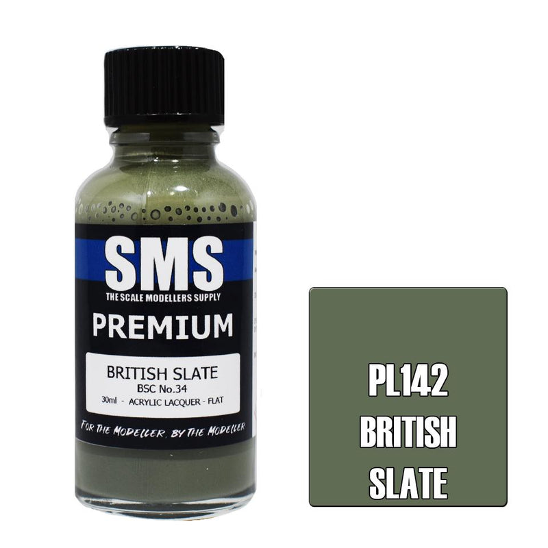 SMS Premium British Slate Acrylic Lacquer 30ml