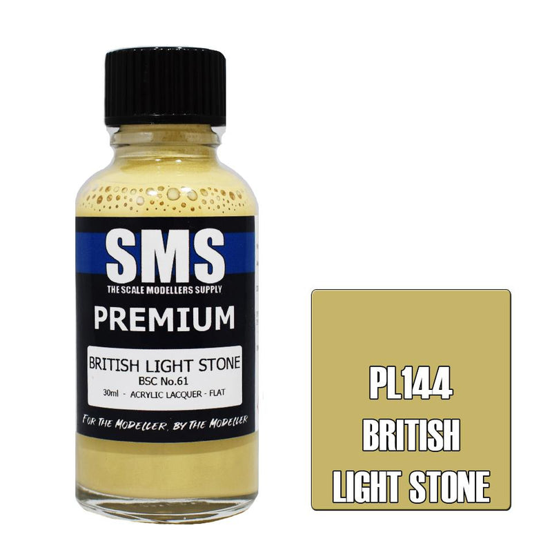 SMS Premium British Light Stone BSC N0.61 Acrylic Lacquer 3