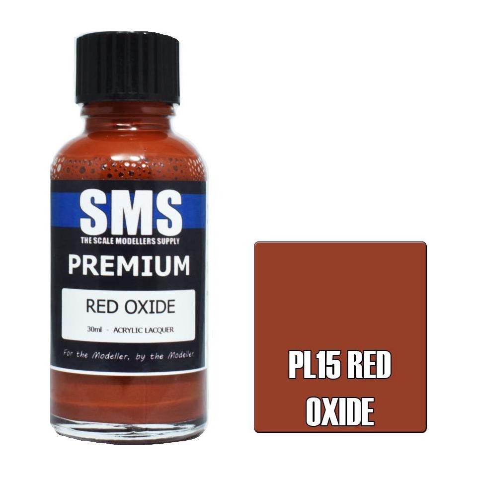 SMS Premium Red Oxide Acrylic Lacquer 30ml