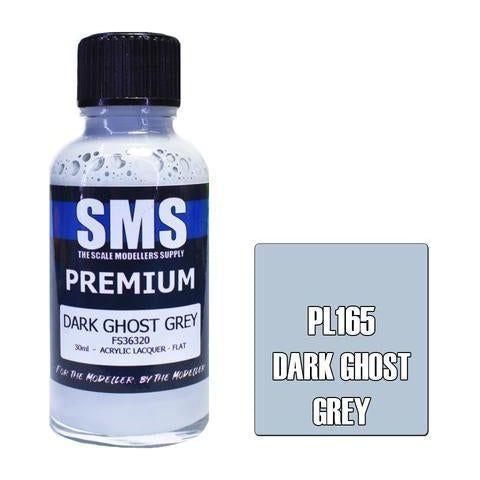 SMS Premium Dark Ghost Grey Acrylic Lacquer 30ml