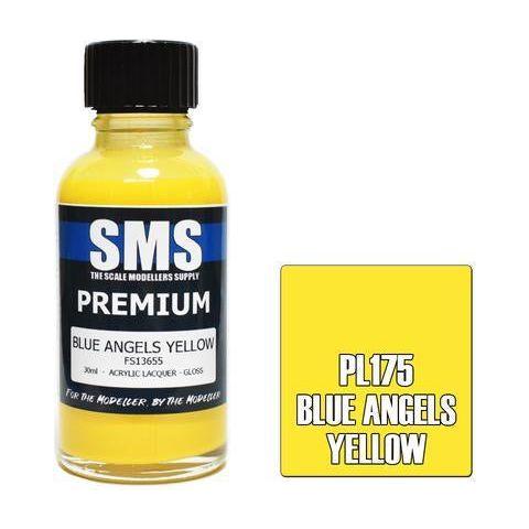 SMS Premium Blue Angels Yellow Acrylic Lacquer 30ml