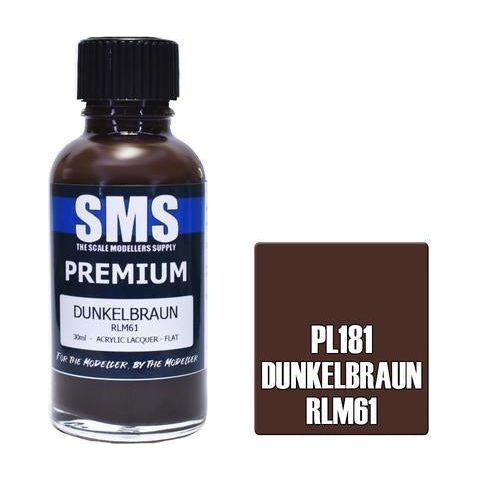 SMS Premium Dunkelbraun RLM61 Acrylic Lacquer 30ml