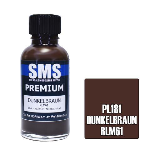 SMS Premium Dunkelbraun RLM61 Acrylic Lacquer 30ml