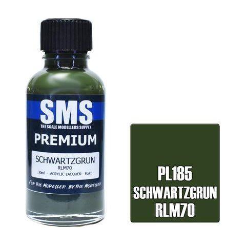 SMS Premium Schwartzgrun RLM70 Acrylic Lacquer 30ml