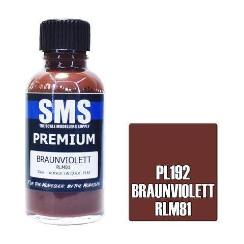 SMS Premium Braunviolett RLM81 Acrylic Lacquer 30ml