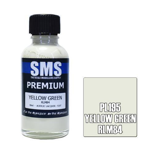SMS Premium Yellow Green RLM84 Late War Acrylic Lacquer 30m