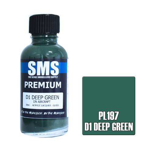 SMS Premium D1 Deep Green Acrylic Lacquer 30ml