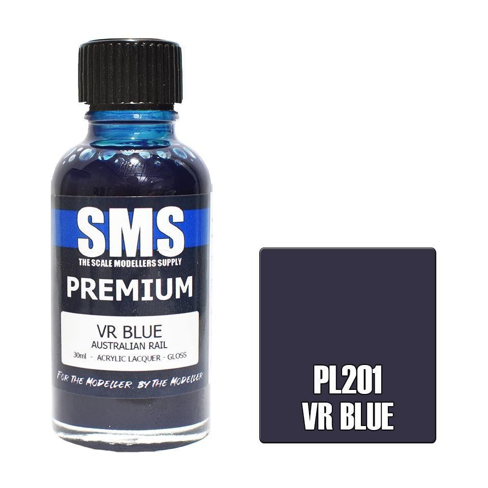 SMS Premium VR Blue (Australian Rail) Acrylic Lacquer 30ml