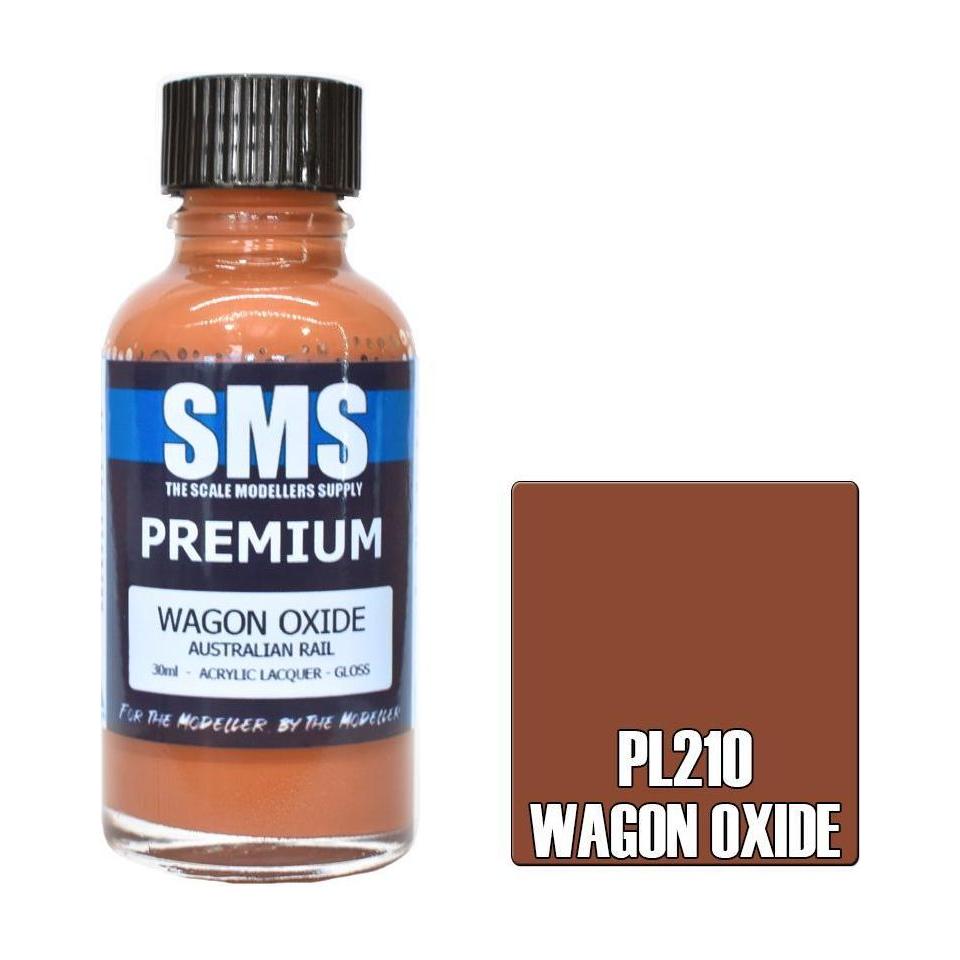 SMS Premium Wagon Oxide (Australian Rail) Acrylic Lacquer 3