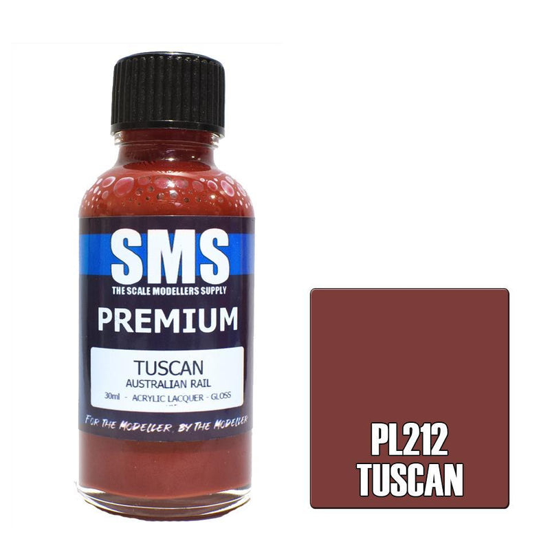 SMS Premium Tuscan (Australian Rail) Acrylic Lacquer 30ml