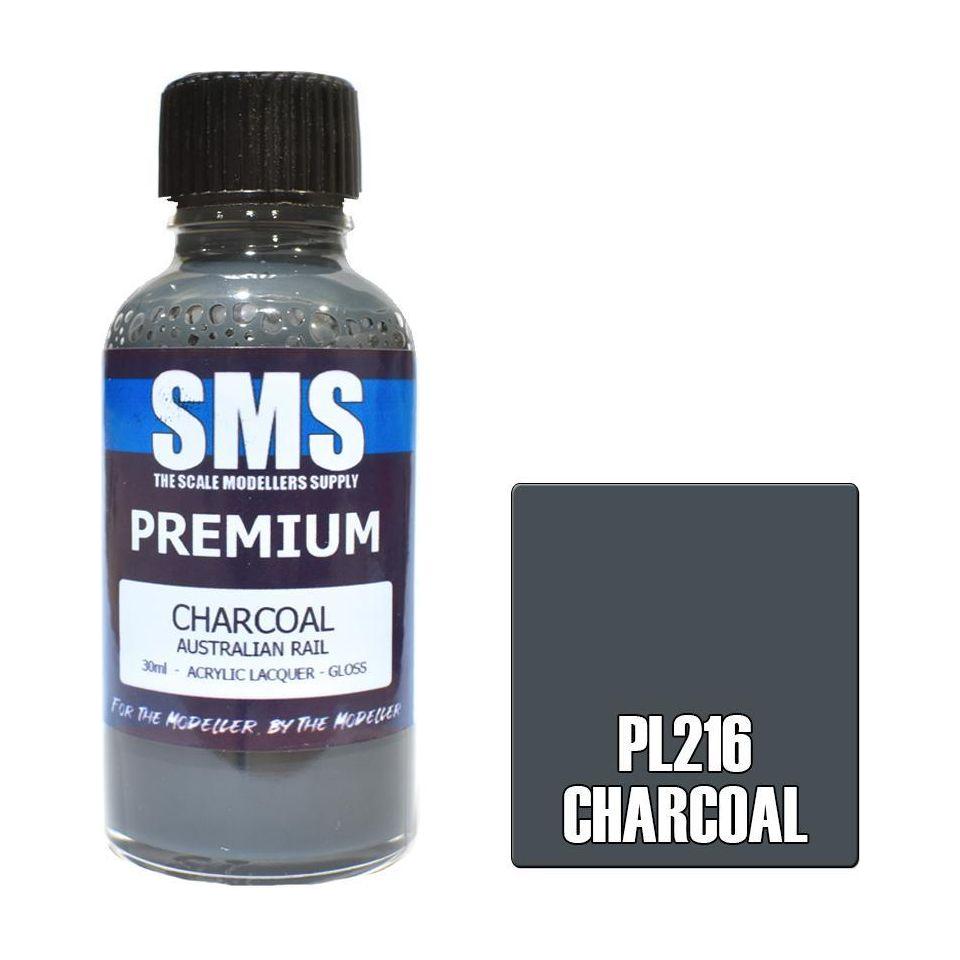 SMS Premium Charcoal Acrylic Lacquer 30ml