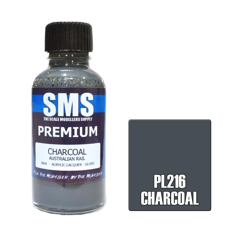 SMS Premium Charcoal Acrylic Lacquer 30ml