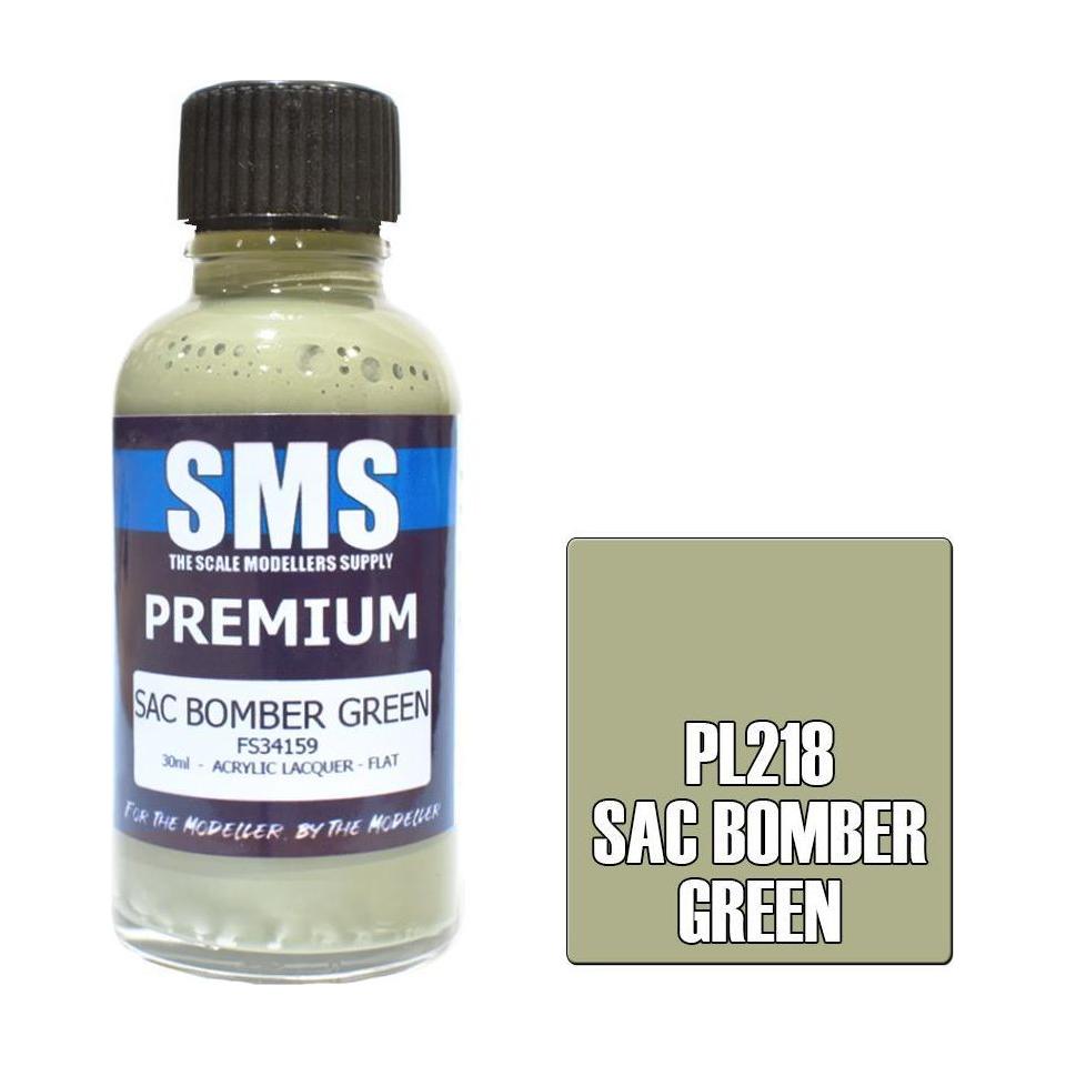 SMS Premium SAC Bomber Green Acrylic Lacquer 30ml