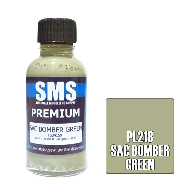 SMS Premium SAC Bomber Green Acrylic Lacquer 30ml