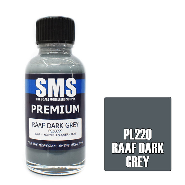 SMS Premium RAAF Dark Grey FS36099 Acrylic Lacquer 30ml