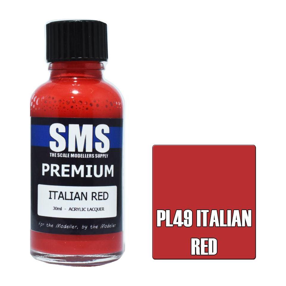 SMS Premium Italian Red Acrylic Lacquer 30ml