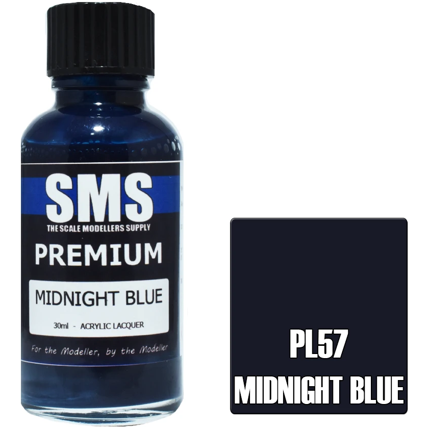 SMS Premium Midnight Blue Acrylic Lacquer 30ml