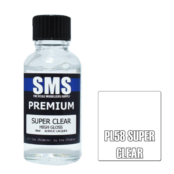 SMS Premium Super Clear Acrylic Lacquer 30ml