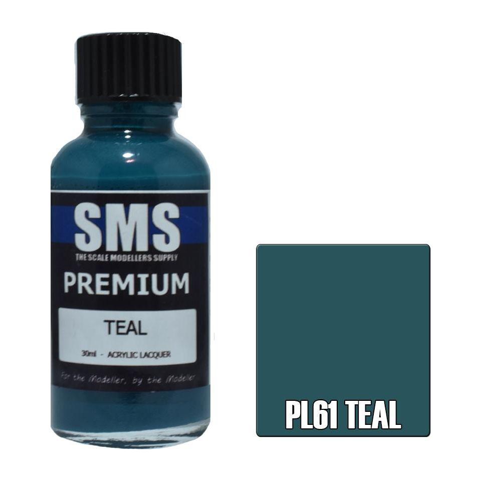 SMS Premium Teal Acrylic Lacquer 30ml