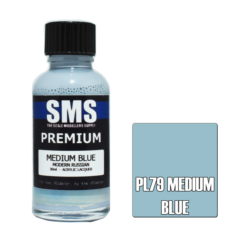 SMS Premium Medium Blue Acrylic Lacquer 30ml